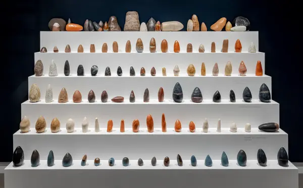 A Heap of Random Sweepings (installation detail 2), 2021. Photo: Toni Hafkenscheid.