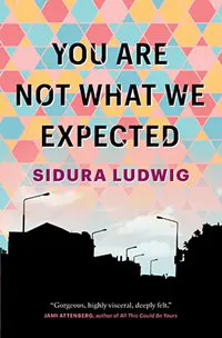Sidura Ludwig's You Are Not What We Expected (House of Anansi)